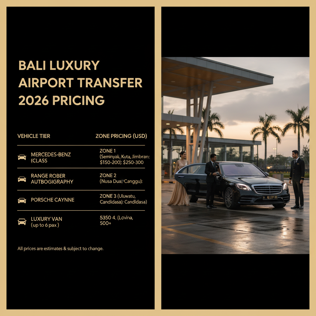 Bali Airport Luxury Transfer Concierge — editorial photo 1